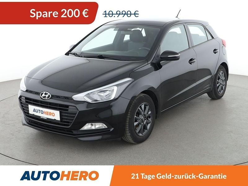 Schwarz Gebraucht 2017 Hyundai i20 YES! Kleinwagen | 10.790 € (Etwas zu teuer) - Bild 1/3