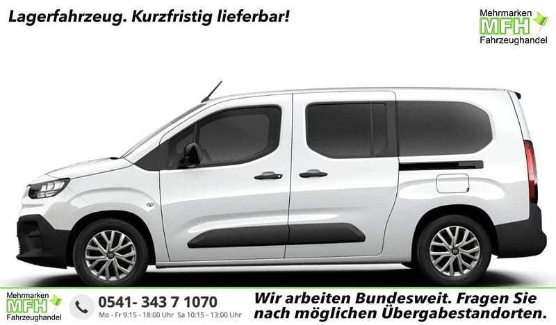 Neu Fiat Doblò 131 PS (96 kW) 2025 Weiß Van / Kleinbus