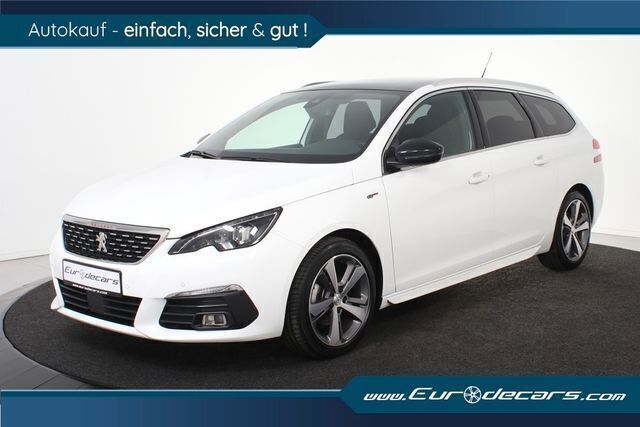 Weiß Gebraucht 2021 Peugeot 308 GT-line Kombi | 14.700 € (Etwas zu teuer) - Bild 1/4