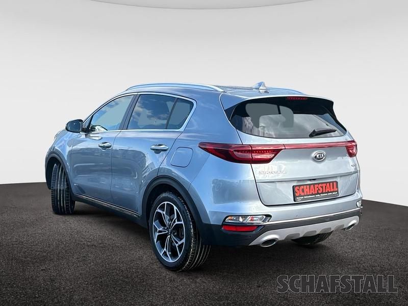 Gebraucht Kia Sportage GT-Line 185 PS (136 kW) 2021 Silber ((css) lunarsilber met.) SUV