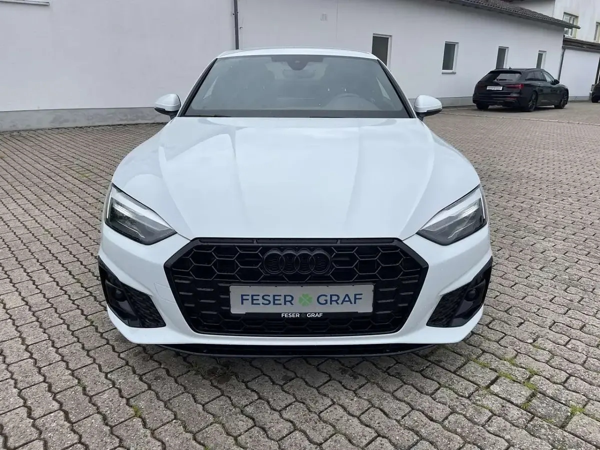 Gebraucht Audi A5 S-Line 150 PS (110 kW) 2023 Weiß Coupé