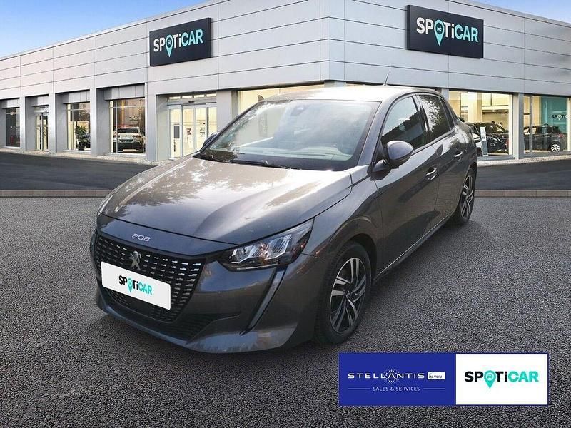 Grau Gebraucht 2021 Peugeot 208 Allure Kleinwagen | 14.830 € (Fairer Preis) - Bild 1/4