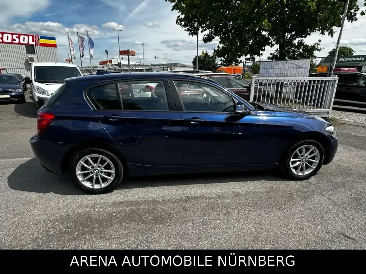 Brugt BMW 116 136 HK (100 kW) 2011 Blå Hatchback