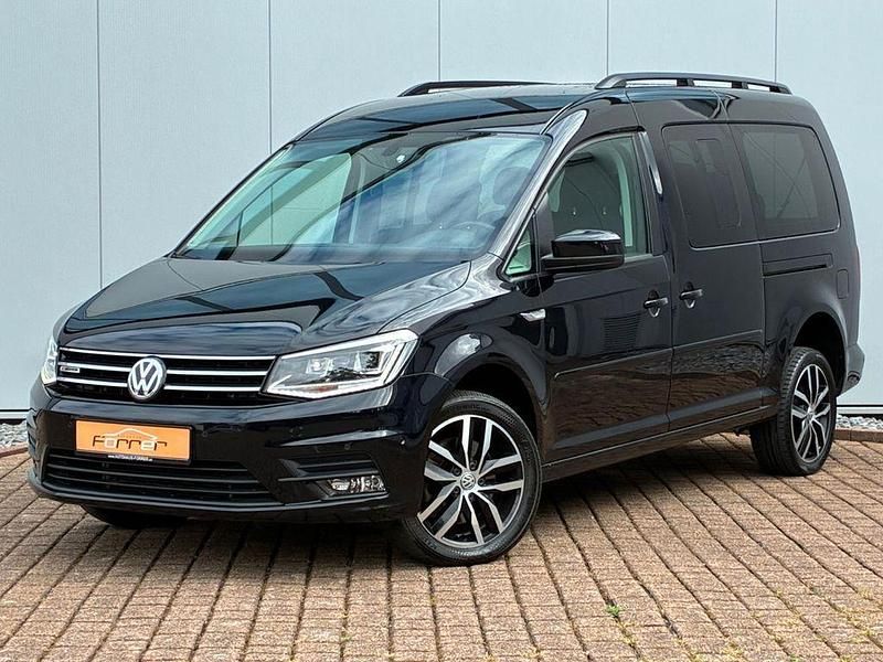 Schwarz Gebraucht 2016 VW Caddy Maxi Van / Kleinbus | 23.810 € (Etwas zu teuer) - Bild 1/4