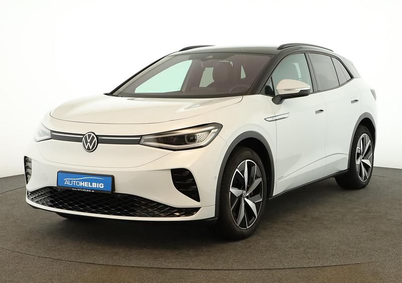 Gletscherweiß metallic Gebraucht 2022 VW ID.4 GTX SUV | 31.880 € (Superpreis) - Bild 1/4