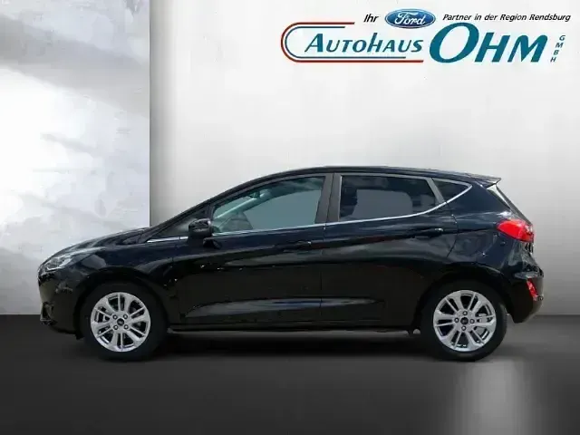 Gebraucht Ford Fiesta Titanium 125 PS (91 kW) 2023 Obsidianschwarz metallic Kleinwagen