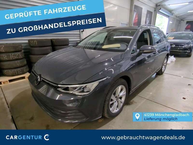 Uranograu Gebraucht 2021 VW Golf VIII Life Kombi | 14.890 € (Superpreis) - Bild 1/2