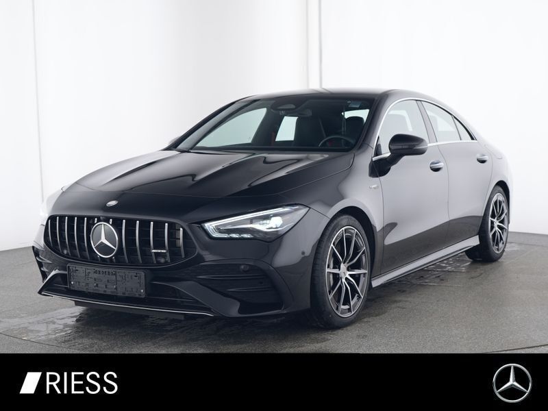 Schwarz Gebraucht 2024 Mercedes CLA35 AMG AMG Coupé | 42.700 € (Guter Preis) - Bild 1/4