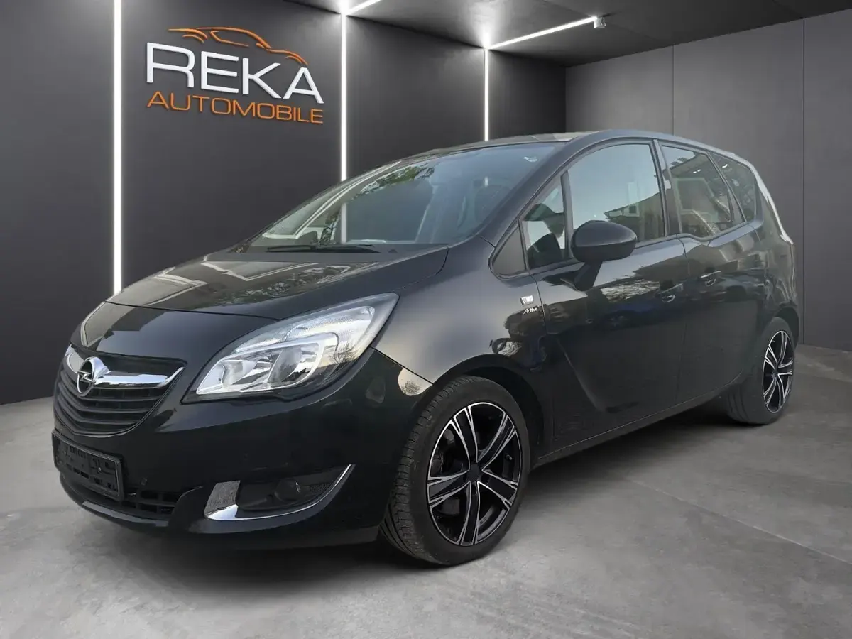 Gebraucht Opel Meriva drive 140 PS (102 kW) 2016 Schwarz Van / Kleinbus