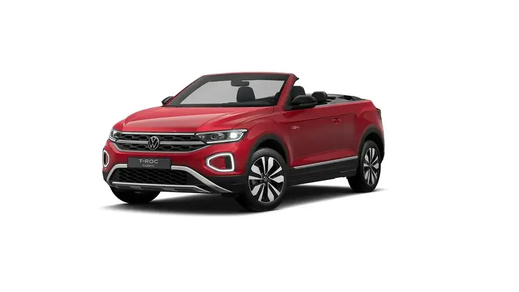 Gebraucht VW T-Roc Cabriolet Goal 116 PS (85 kW) 2025 Rot Cabrio
