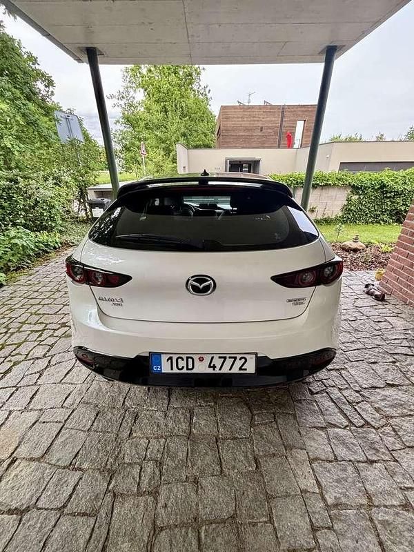 Gebraucht Mazda 3 253 PS (186 kW) 2020 Weiß Kleinwagen