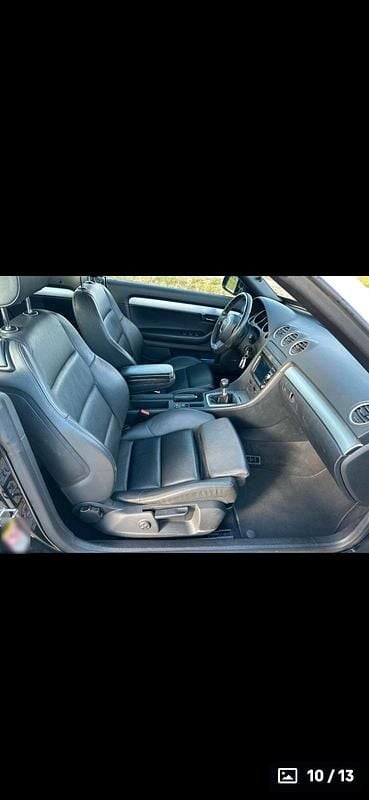 Gebraucht Audi A4 Cabriolet S-Line 140 PS (102 kW) 2009 Schwarz Cabrio