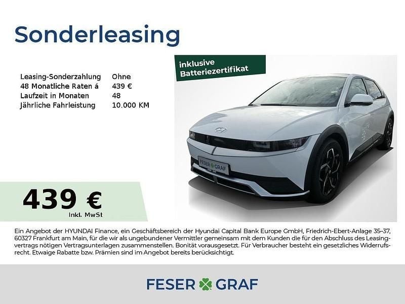 Atlas white Gebraucht 2024 Hyundai Ioniq 5 Techniq SUV | 33.990 € (Guter Preis) - Bild 1/4