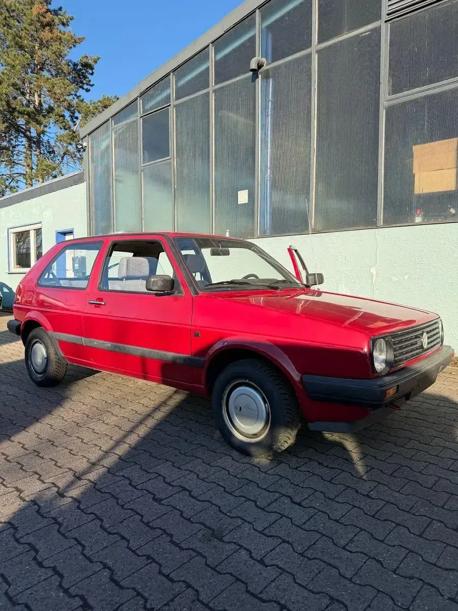 Gebraucht VW Golf II 55 PS (40 kW) 1990 Rot Kleinwagen