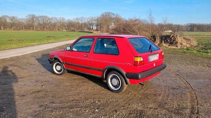 Gebraucht VW Golf II 70 PS (51 kW) 1990 Rot Kleinwagen