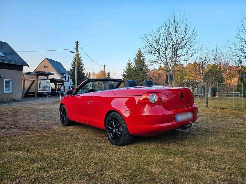 Occasion VW Eos 140 ch (102 kW) 2009 Rouge Cabriolet