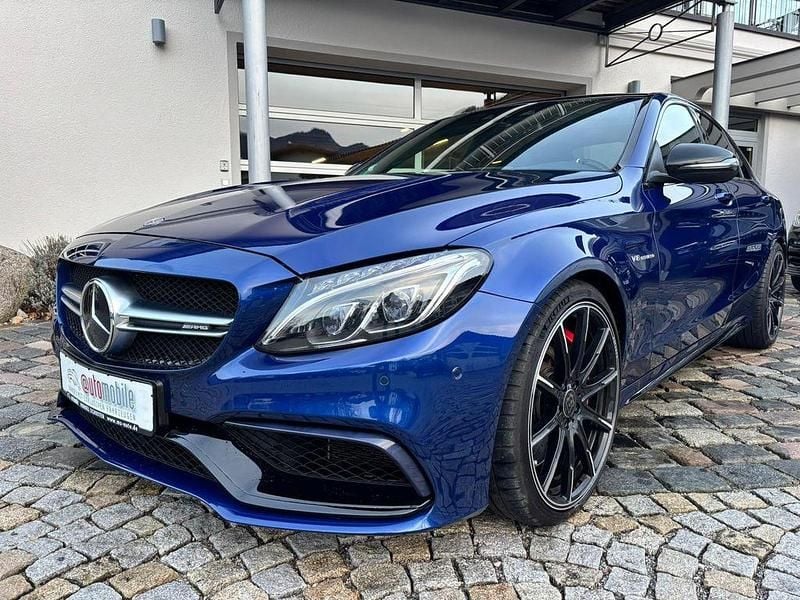 Blau Gebraucht 2017 Mercedes C63 AMG AMG Limousine | 46.900 € (Guter Preis) - Bild 1/4