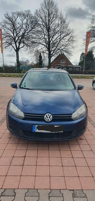 Gebraucht VW Golf VI Trendline 80 PS (58 kW) 2010 Blau Kleinwagen