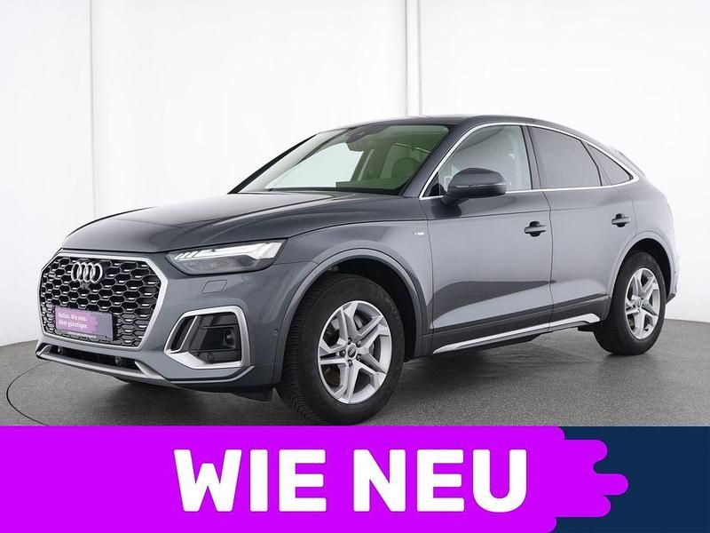 Grau Gebraucht 2021 Audi Q5 Sportback Business SUV | 41.727 € (Fairer Preis) - Bild 1/4