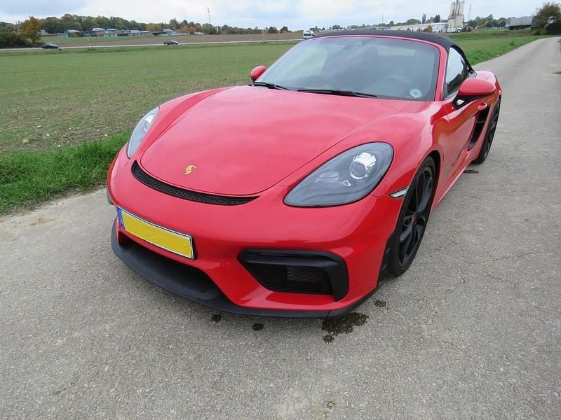 Gebraucht Porsche 718 Boxster 420 PS (308 kW) 2021 Indischrot Cabrio