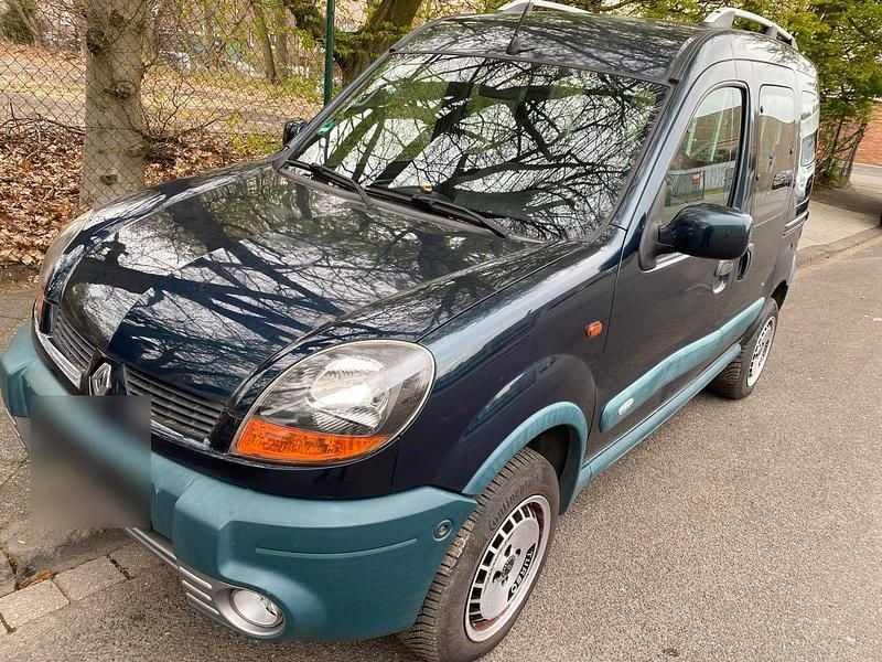 Gebraucht Renault Kangoo 95 PS (69 kW) 2004 Grün Van / Kleinbus