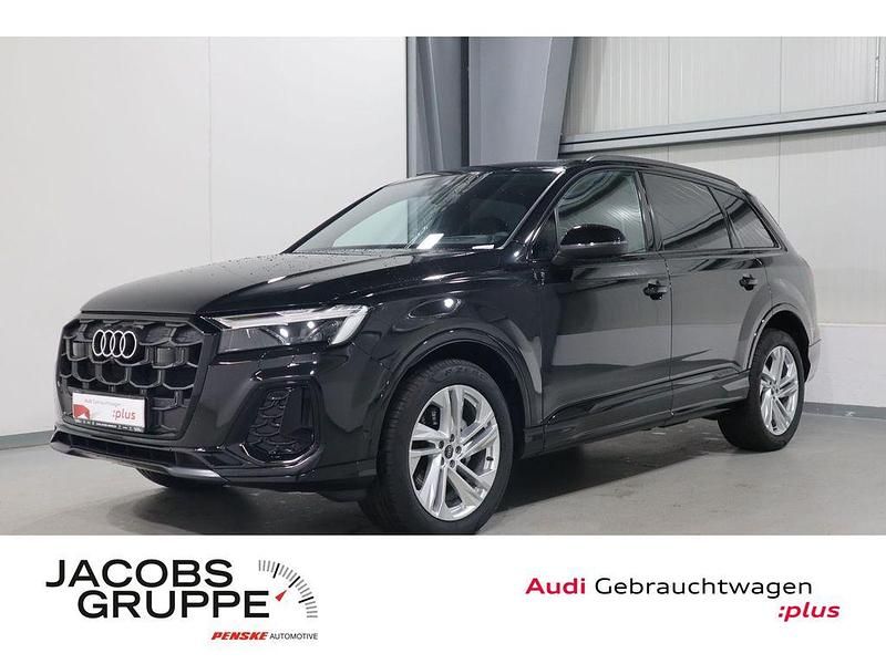 Mythosschwarz metallic Gebraucht 2024 Audi Q7 S-Line SUV | 66.820 € (Fairer Preis) - Bild 1/4
