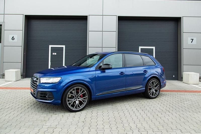 Blau Gebraucht 2016 Audi SQ7 Sport SUV | 34.990 € (Guter Preis) - Bild 1/4