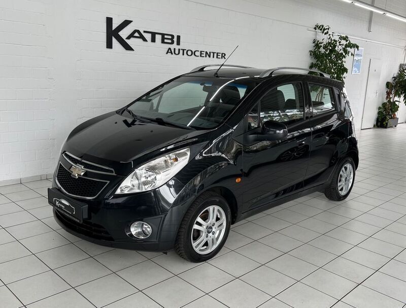 Schwarz Gebraucht 2010 Chevrolet Spark LS Kleinwagen | 3.490 € (Fairer Preis) - Bild 1/4