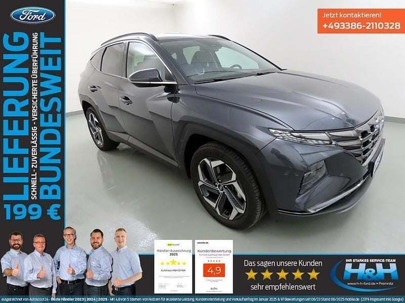 Grau Gebraucht 2023 Hyundai Tucson Prime SUV | 30.940 € (Guter Preis) - Bild 1/4