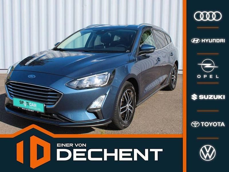 Blau Gebraucht 2019 Ford Focus Titanium Limousine | 14.980 € (Fairer Preis) - Bild 1/4