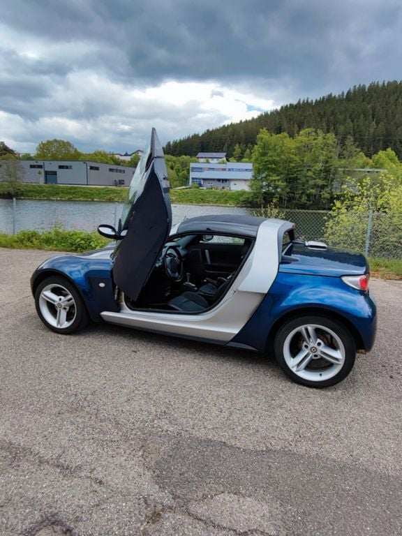 Blau Gebraucht 2003 Smart Roadster Brabus Cabrio | 4.000 € (Superpreis) - Bild 1/4