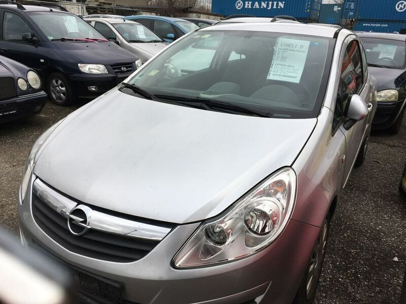 Gebraucht Opel Corsa 75 PS (55 kW) 2007 Silber metallic Kleinwagen