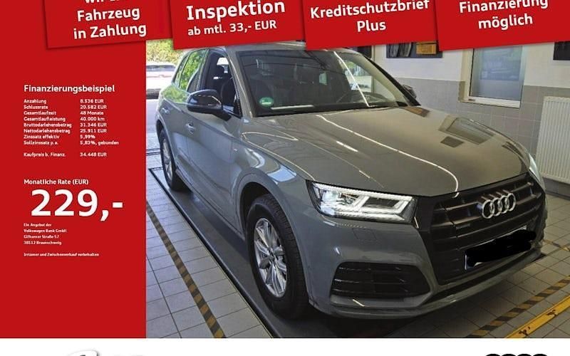 Grau Gebraucht 2021 Audi Q5 Comfort SUV | 34.448 € (Guter Preis) - Bild 1/2