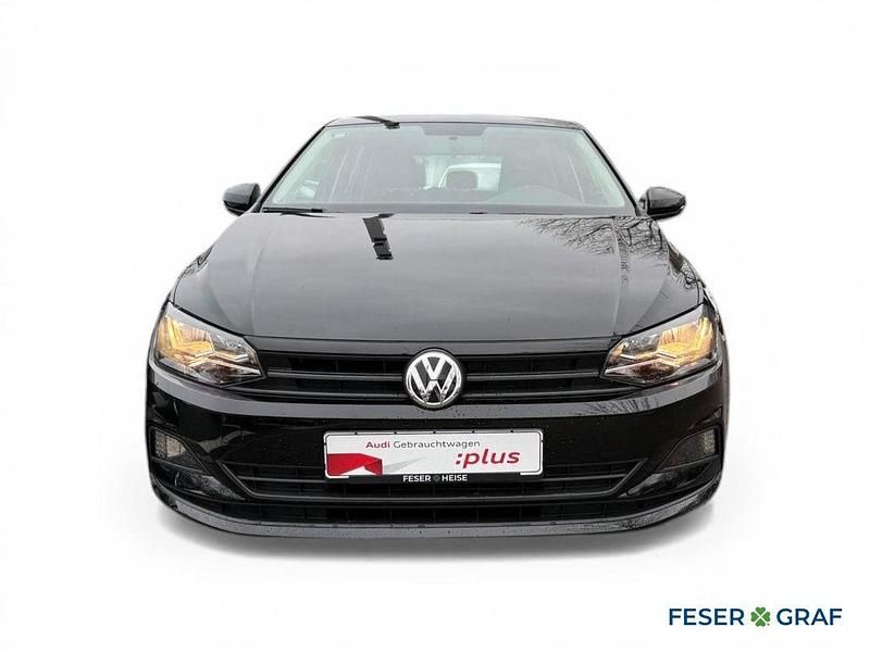Gebraucht VW Polo Trendline 80 PS (58 kW) 2019 Schwarz Kleinwagen