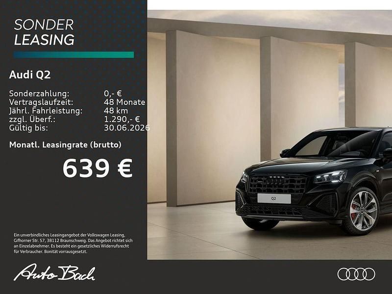 Neu Audi Q2 S-Line 190 PS (139 kW) 2026 Mythosschwarz metallic SUV