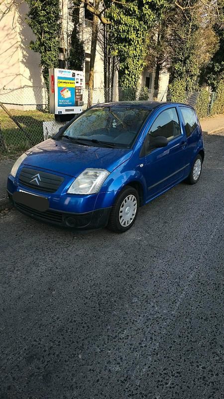 Gebraucht Citroën C2 60 PS (44 kW) 2006 Blau Kleinwagen