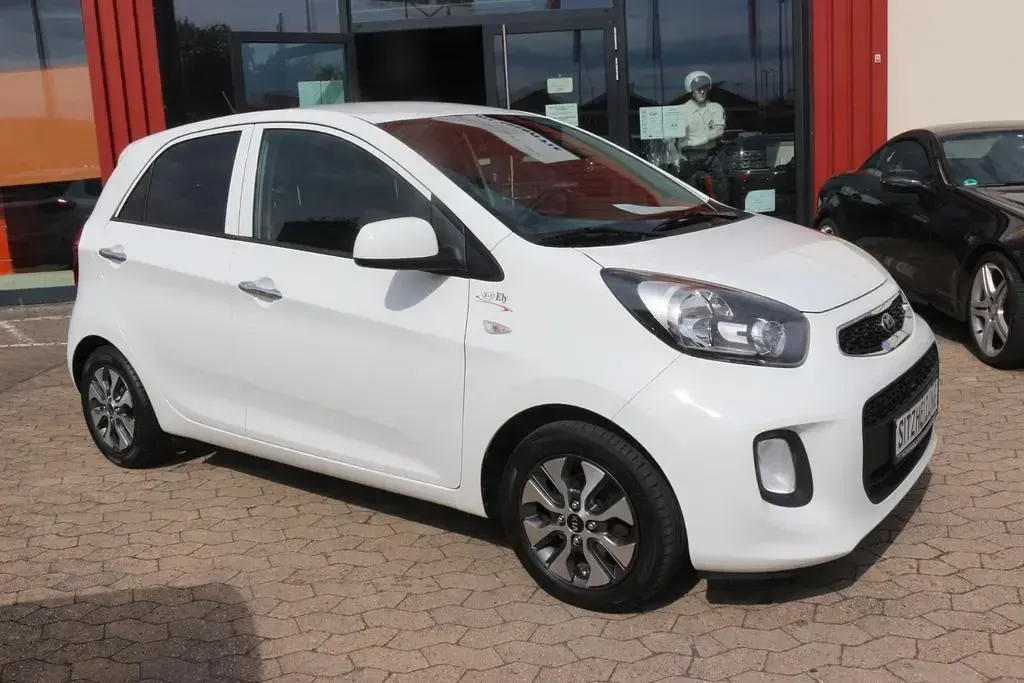 Gebraucht Kia Picanto 67 PS (49 kW) 2016 Weiß Kleinwagen