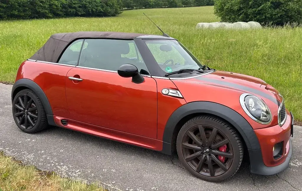 Gebraucht Mini John Cooper Works Cabriolet 211 PS (155 kW) 2013 Orange Cabrio