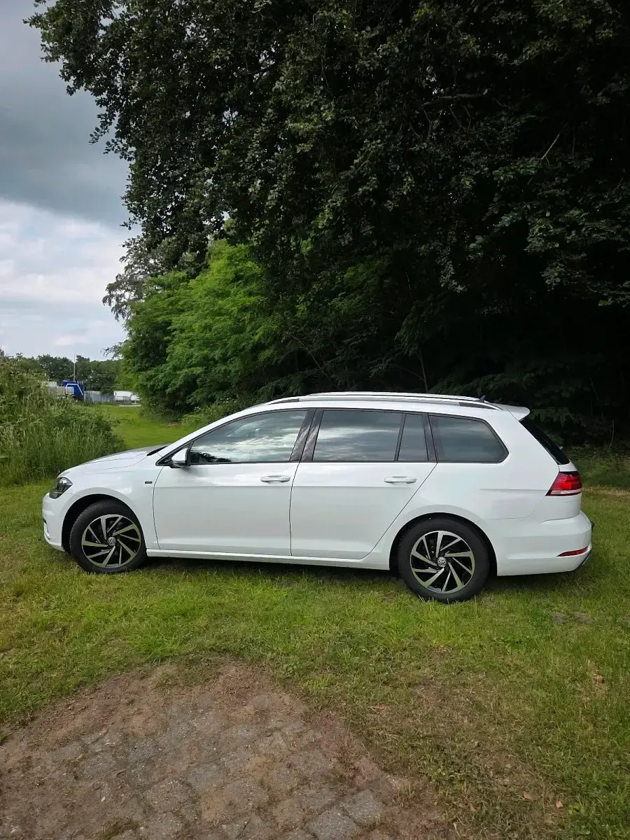 Gebraucht VW Golf VII 116 PS (85 kW) 2018 Weiß Kombi