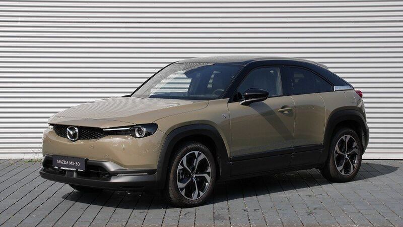 Multitone zircon sand Gebraucht 2024 Mazda MX30 Ad'Vantage SUV | 26.990 € (Superpreis) - Bild 1/4