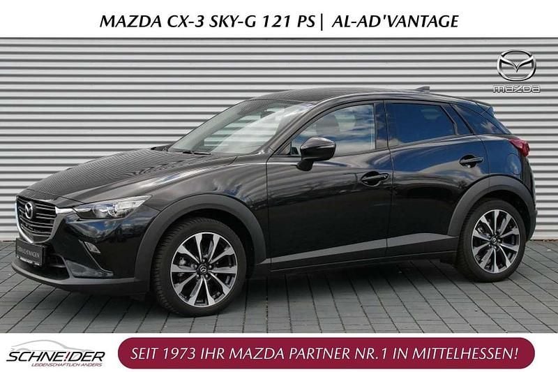 Schwarz Gebraucht 2021 Mazda CX-3 Ad'Vantage SUV | 17.490 € (Fairer Preis) - Bild 1/4