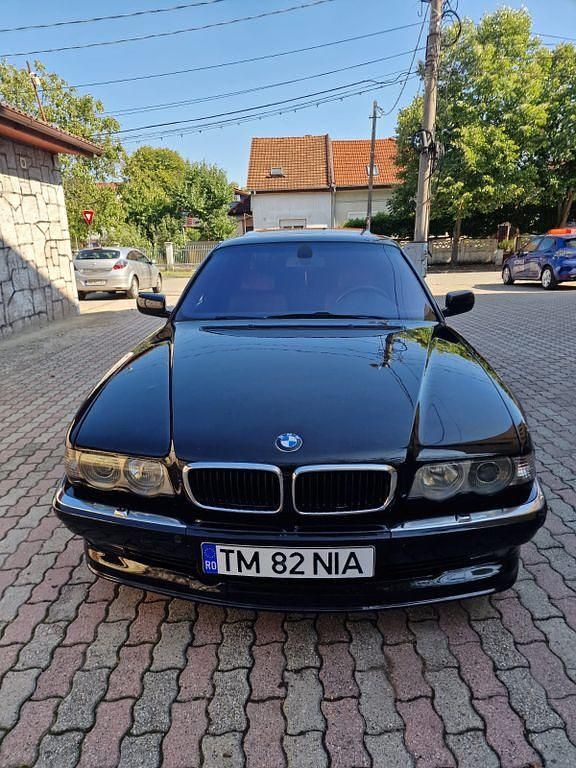 Schwarz Gebraucht 2000 BMW 740 M Sport Limousine | 12.500 € (Fairer Preis) - Bild 1/4