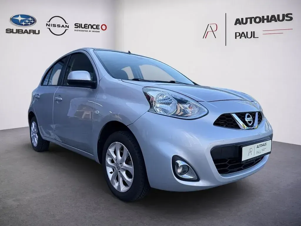 Gebraucht Nissan Micra Acenta 80 PS (58 kW) 2017 Silber Kleinwagen
