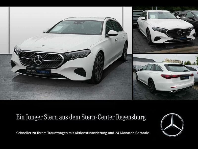 Unilack polarweiß Gebraucht 2024 Mercedes E300 Avantgarde Kombi | 45.769 € (Superpreis) - Bild 1/4