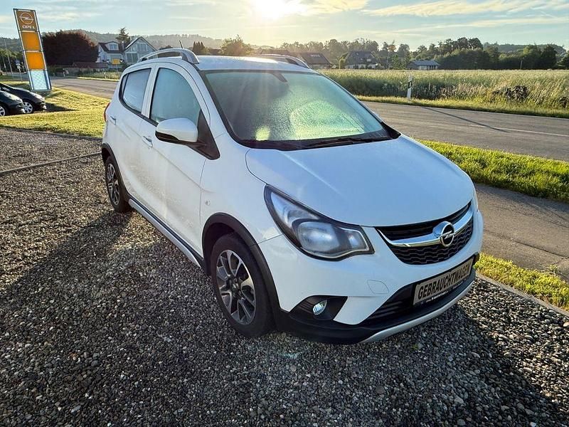 Gebraucht Opel Karl Rocks 73 PS (53 kW) 2019 Weiß Kleinwagen