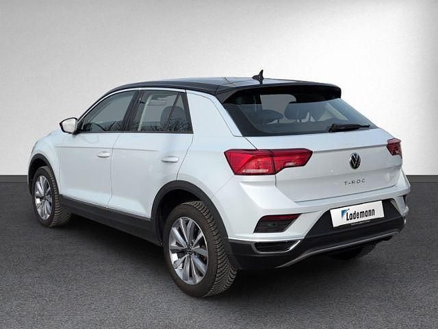 Gebraucht VW T-Roc Style 150 PS (110 kW) 2021 White silver SUV