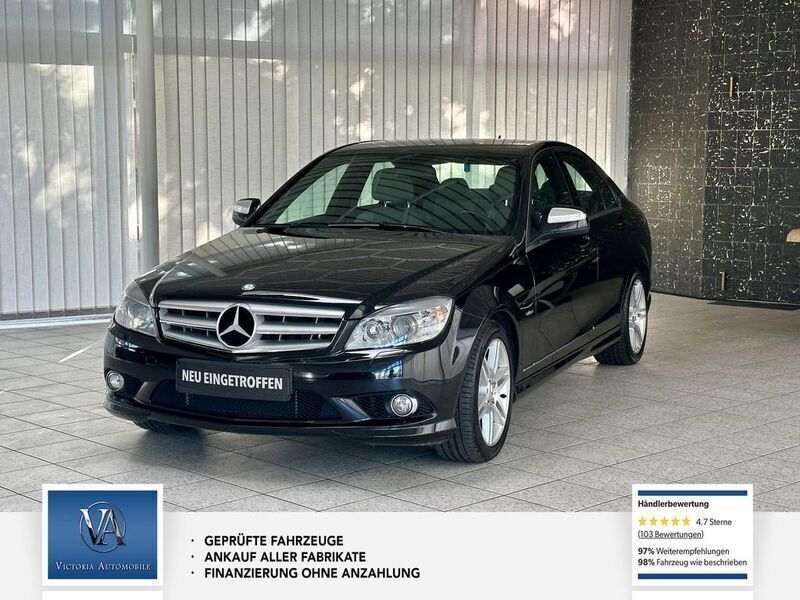 Schwarz Gebraucht 2008 Mercedes C350 Style Limousine | 11.990 € (Teuer) - Bild 1/4