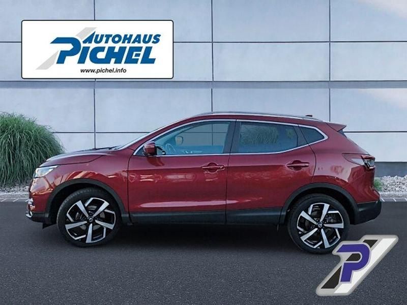 Gebraucht Nissan Qashqai 360º 158 PS (116 kW) 2021 Rot(metallic) SUV