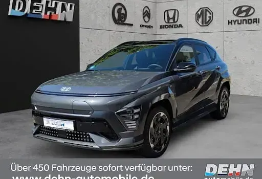 Gebraucht Hyundai Kona N Line 150 kW (204 PS) 2025 Ecotronic grey/abyss black SUV