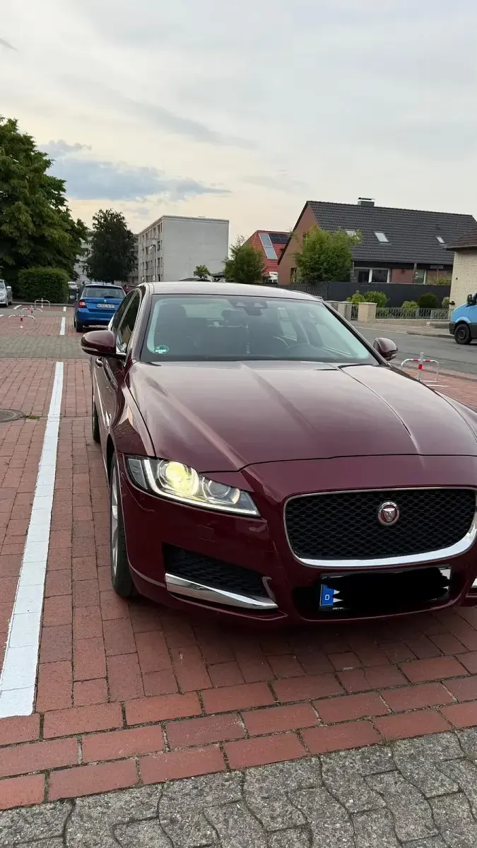 Gebraucht Jaguar XF 180 PS (132 kW) 2017 Rot Limousine